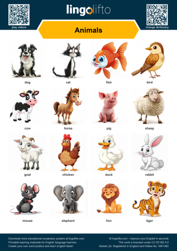 Animals Poster