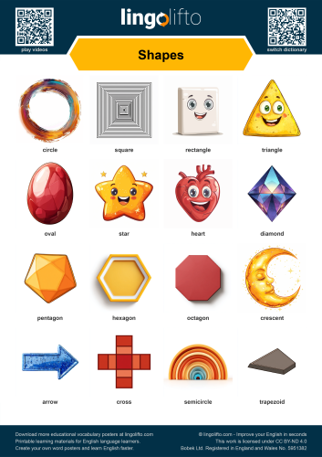 Shapes Poster