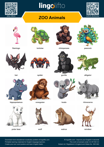 ZOO Animals Poster